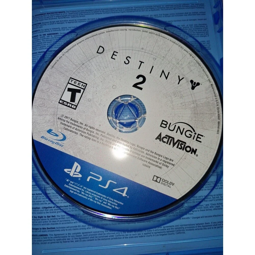 PS4 Game Lot Rocket Arena Mythic Edition Anthem Destiny 2 Bundle